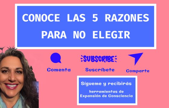 5 Razones Para No Elegir